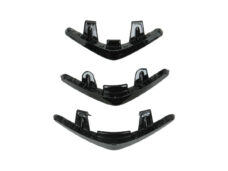 Sierstripset DMP voorscherm midden /4 zwart glans primavera