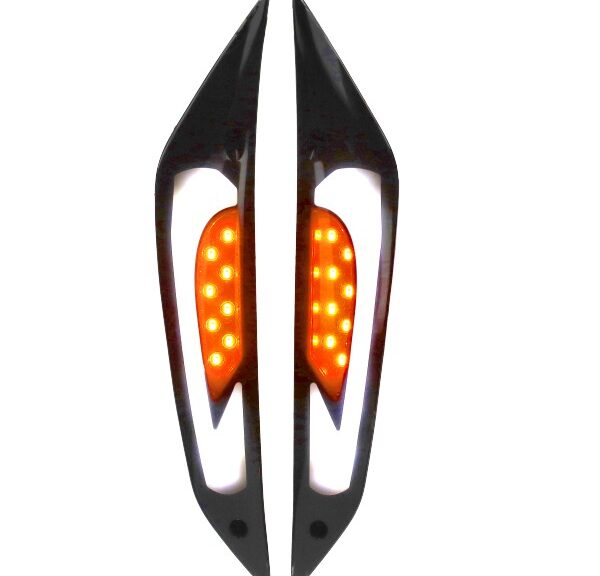 knipperlichtset DMP led sport tube wit voor smoke piaggio