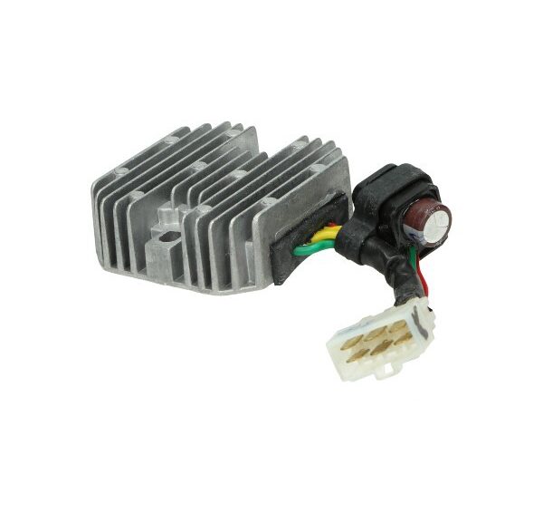 spanningsregelaar Piaggio origineel 6-polig euro-4/5 primavera 50/125/150