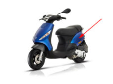 Zijscherm Piaggio origineel — geschikt voor Piaggio 284