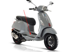 Treeplank Piaggio origineel — geschikt voor Piaggio Nardo Lucido 715