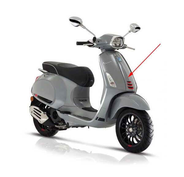 Voorscherm Piaggio origineel midden — geschikt voor Piaggio Nardo Lucido 715