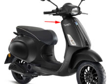 Sierstrip Piaggio origineel beenschild — geschikt voor Piaggio Notte Sprint
