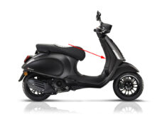 Beenschilddeksel Piaggio origineel — geschikt voor Piaggio Notte 99