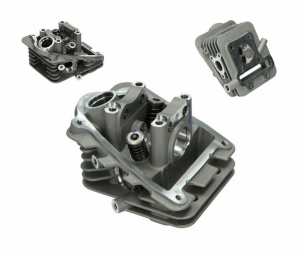 cilinderkop + kleppen euro-4 liberty IGET