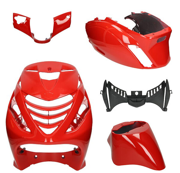 Plaatwerkset DMP model SP EVO-1 scarlet rood 5-delig zip2000
