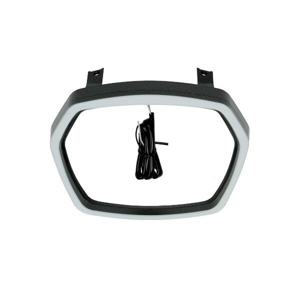 Koplamprand DMP LED smoke /mat carbon sprint