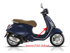 Beenschild Piaggio origineel — geschikt voor Piaggio Deksel 289