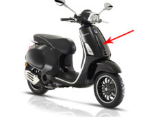Voorscherm Piaggio origineel midden — geschikt voor Piaggio 5 Lucido 94 Sprint