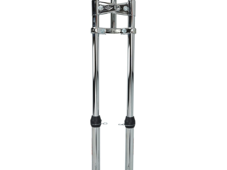 Front fork EBR extra long wide complete 70cm chrome — suitable for Puch Maxi