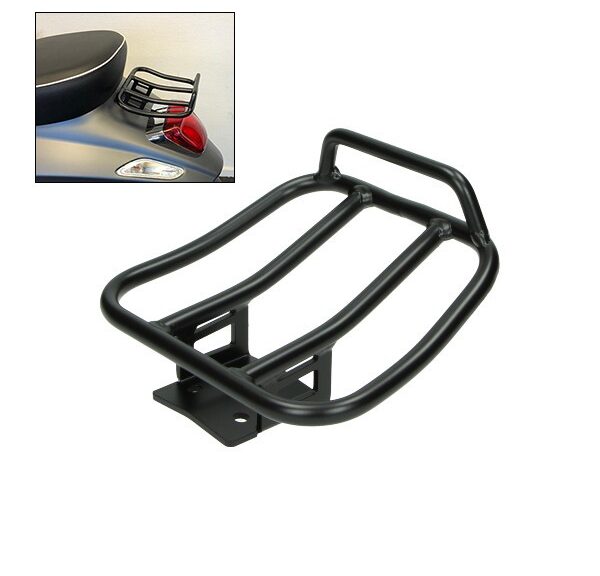 achterdrager Regia sport (made in EU) Evo zwart mat vespa