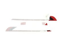 Stickerset zijscherm rood/zwart sprint sport 4t