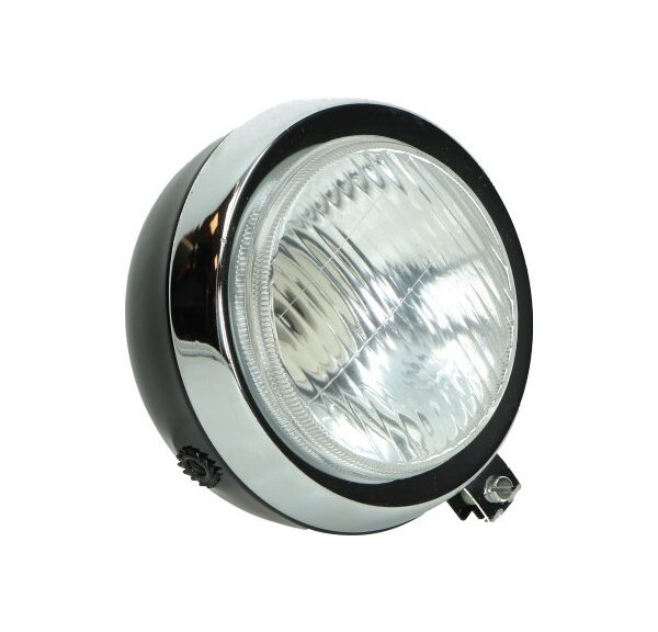 koplamp rond zwart puch maxi