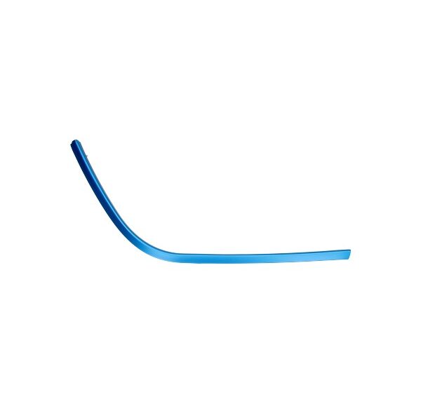Sierstrip Piaggio origineel treeplank links blauw — geschikt voor Piaggio Elettrica