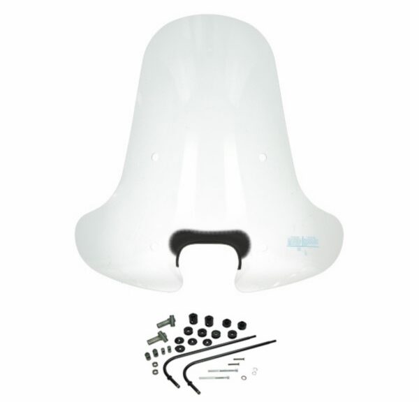 windscherm DMP met bevestigingsset hoog orig.model 70cm helder zip2000