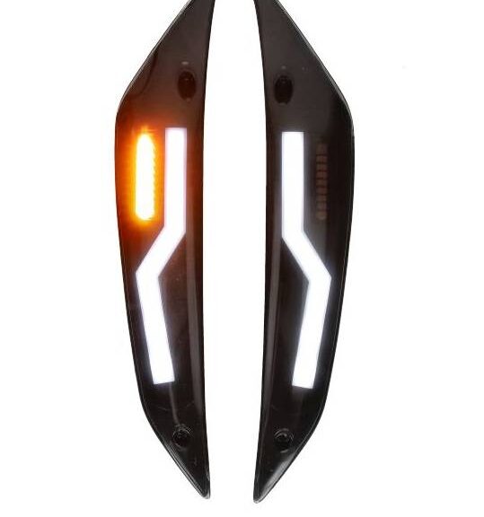 Knipperlichtset Power1 LED tube E-KEUR EVO-1 voor smoke — geschikt voor Piaggio