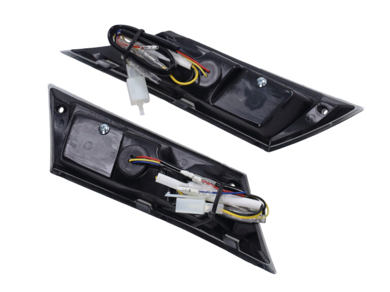 Knipperlichtset Power1 Led Tube E-keur Evo-1 Achter Smoke Piaggio, Zip2000