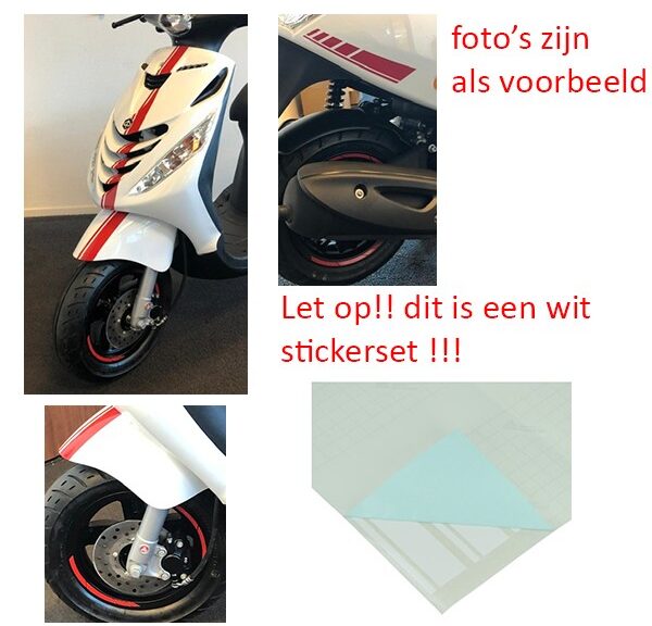 stickerset sport euro-2/4/5 AMG wit 14-delig zip2000
