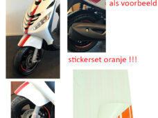 Stickerset sport /4/5 AMG oranje