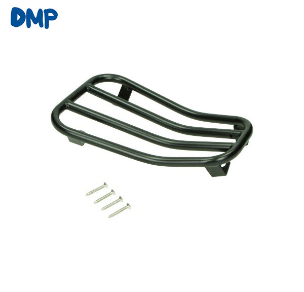 Bagagedrager DMP treeplank (zie opmerking) zwart mat — geschikt voor Vespa Primavera