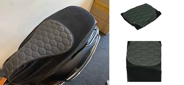 Buddydek Regia — geschikt voor Vespa Designo Alcantara