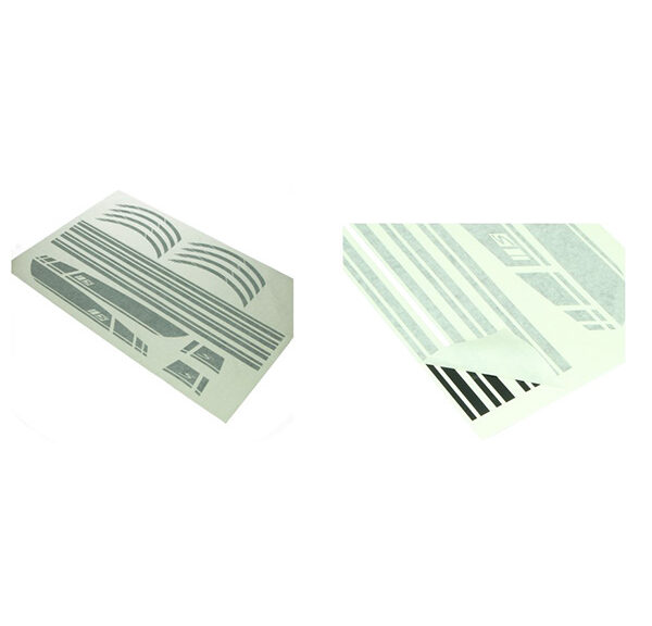 Stickerset sport /4/5 AMG zwart mat 16-delig primavera