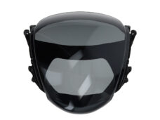 Koplamp glas tellerglas (unit) licht smoke — geschikt voor Piaggio