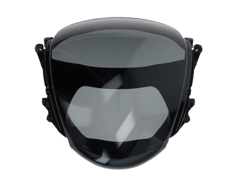 Koplamp glas tellerglas (unit) licht smoke — geschikt voor Piaggio