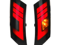 Knipperlichtset DMP LED sport-1 achter donker smoke — geschikt voor Piaggio