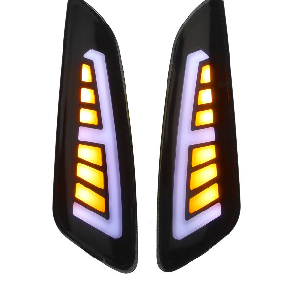 Knipperlichtset Power1 LED sport tube E-KEUR voor smoke — geschikt voor Vespa Primavera