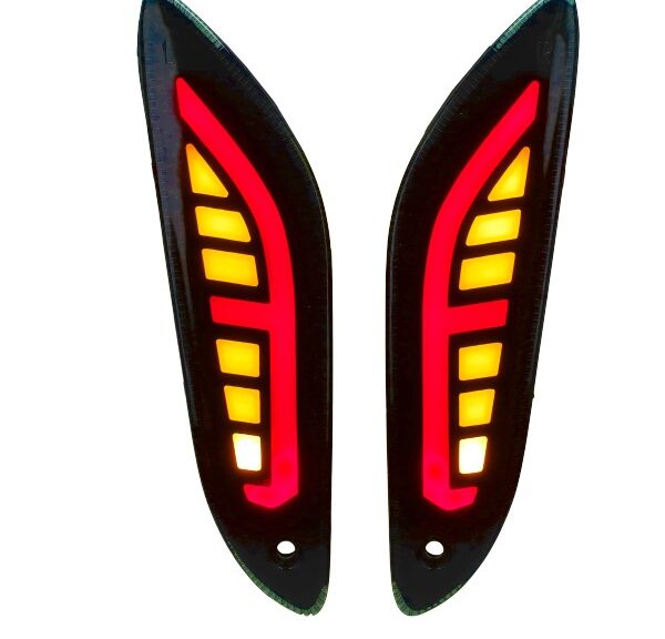 knipperlichtset Power1 led sport tube E-keur achter smoke vespa