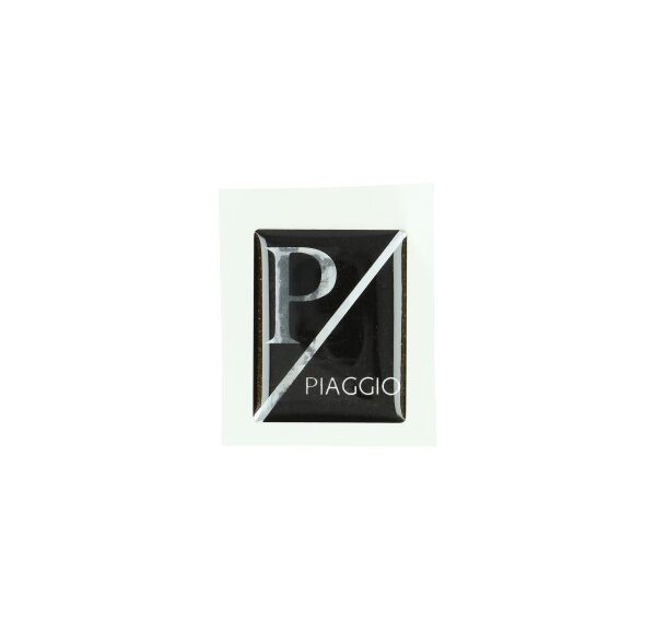 sticker logo voorscherm zwart lx