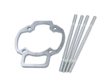 Voetpakking Polini + tapeind 5mm aluminium — geschikt voor Piaggio