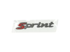 Sticker Piaggio origineel woord — geschikt voor Piaggio Sprint Smoke Sprint