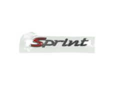 Sticker Piaggio origineel woord — geschikt voor Piaggio Sprint Smoke