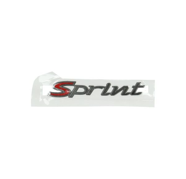 Sticker Piaggio origineel woord — geschikt voor Piaggio Sprint Smoke