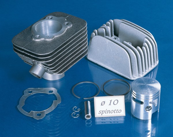 cilinder met kop polini breed 43mm-p10 bromfiets vespa 140.0065/10