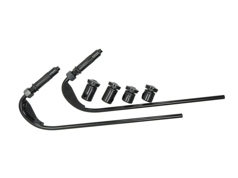 Windscherm Regia bevestigingset (voor 42872) zwart glans primavera