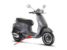 Treeplank Piaggio origineel grijs — geschikt voor Piaggio Titanio 742