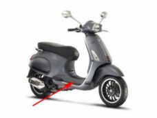 treeplank Piaggio origineel grijs titanio 742/B sprint 67361200ez
