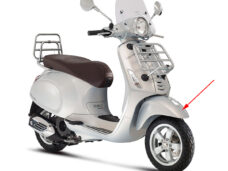 Voorspatbord Piaggio origineel grijs — geschikt voor Piaggio 791