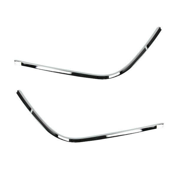 Sierstripset treeplank links+rechts chroom primavera