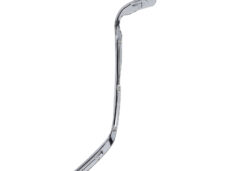 Sierstrip beenschild links chroom primavera