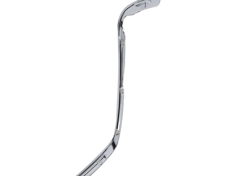 Sierstrip beenschild links chroom primavera