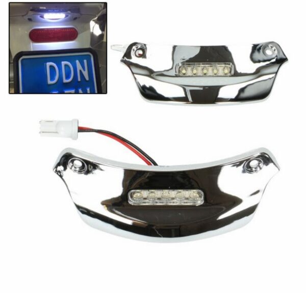 verlichting kentekenplaat led chroom primavera