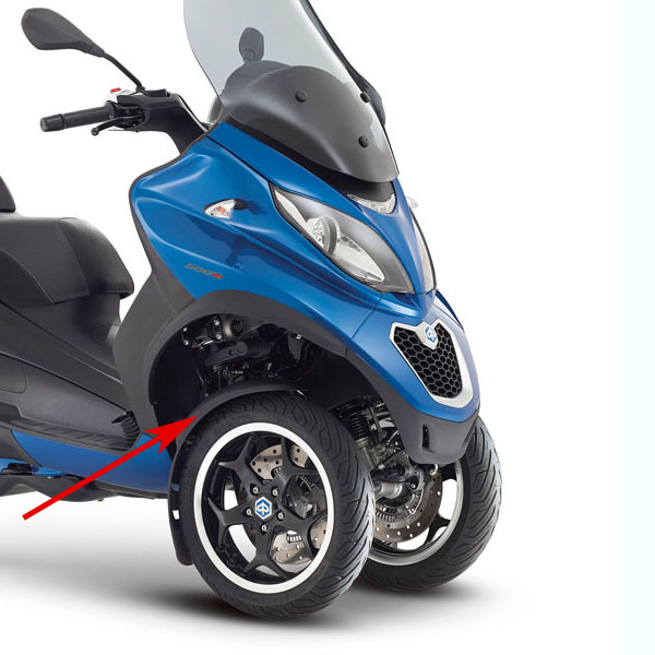 Voorspatbord Piaggio origineel — geschikt voor Piaggio Over Wiel Fuoco