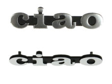 Logo zijscherm woord [Ciao]