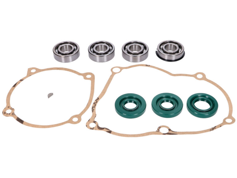 Lager+keerringset DMP oud type complete motor — geschikt voor Puch Maxi