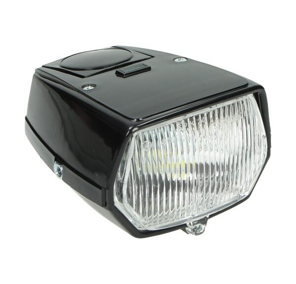 koplamp DMP vierkant led 115mm zwart puch
