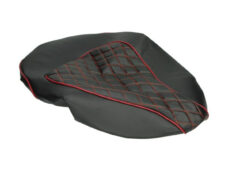 Buddydek Regia — geschikt voor Piaggio Chesterfield Rode Bies zip2006